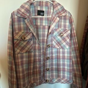 Kut from the Kloth Multicolor Plaid Shirt